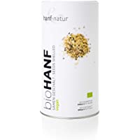 Los mejores  - Hanf &amp- Natur - Semillas de cáñamo peladas - Bio - 1 kg